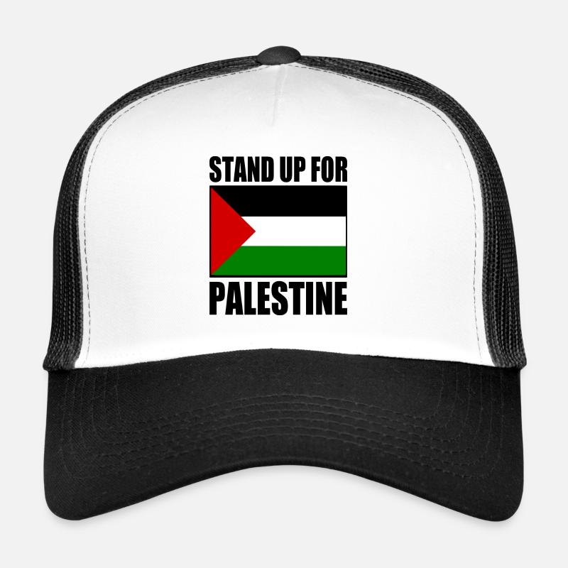 stand up for palestine Casquette trucker 