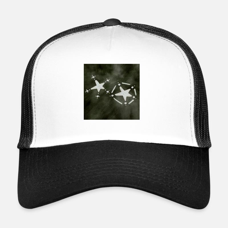 2 STERNE INVERTIERT Trucker Cap
