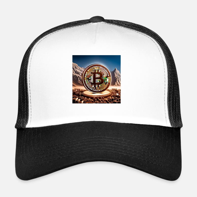 IMG 3774 - Trucker Cap - Weiß/Schwarz