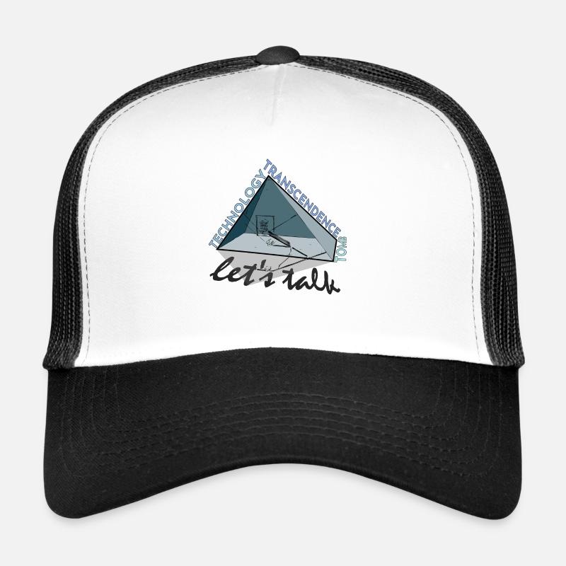 Pyramide Tomb Technology Transcendence - Dark font Trucker Cap