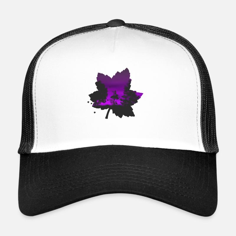 Forest elf purple Trucker Cap