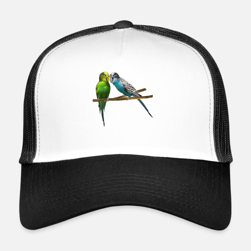 Beäbeln perruche, oiseau animal de compagnie, amant Casquette trucker 