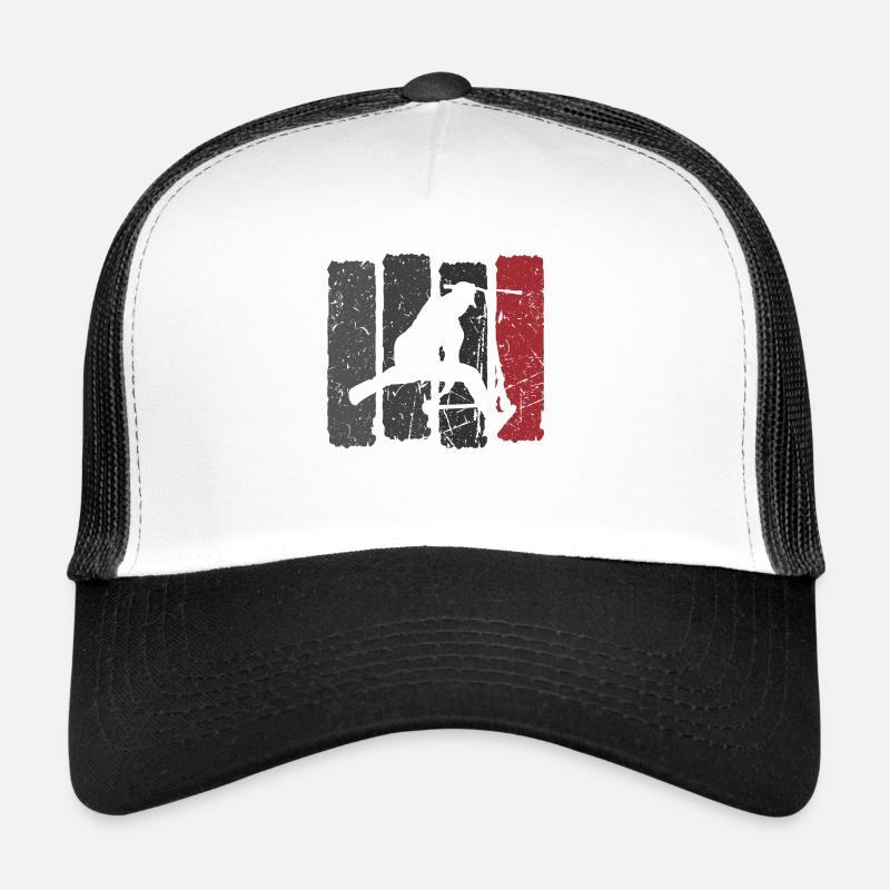 Stunt Scooter Kick-Scooter Tretroller Rollerfahrer - Trucker Cap - Weiß/Schwarz