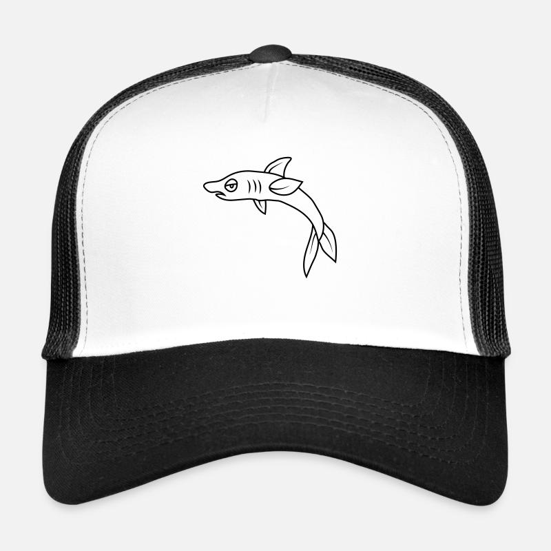 Bored Angry Fish Trucker Cap