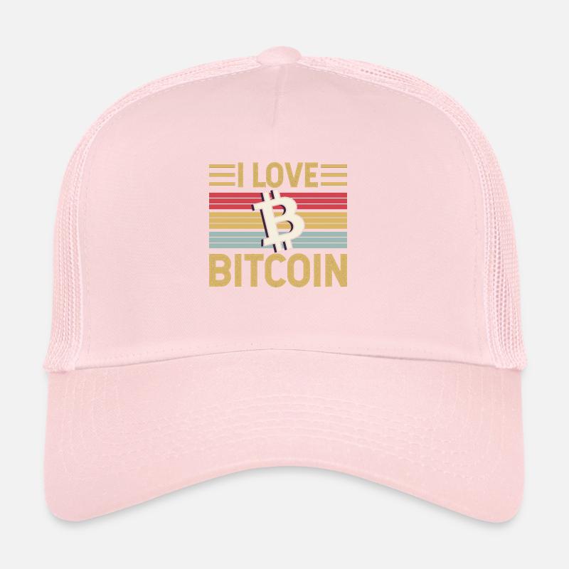 Ich liebe Bitcoin Trucker Cap