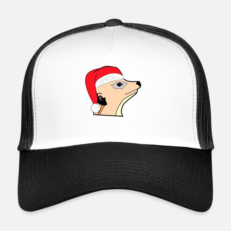 Suricate père noel Casquette trucker 