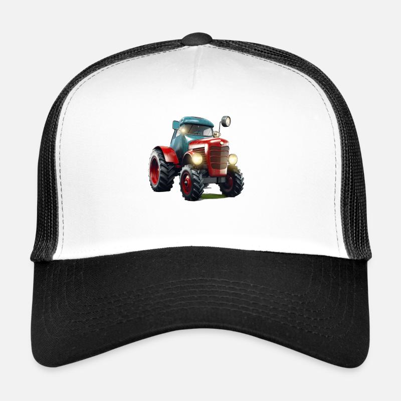 Le tracteur plus ancien n’est pas encore obsolète Casquette trucker 