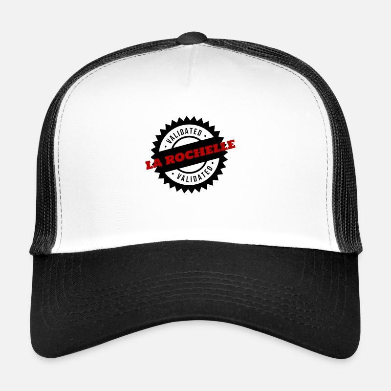 LA ROCHELLE VALIDATES - Trucker Cap - white/black