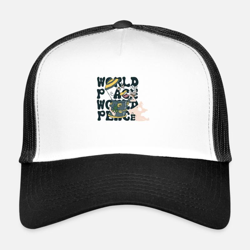 420 Weltfriedens-Rollpolizei Trucker Cap