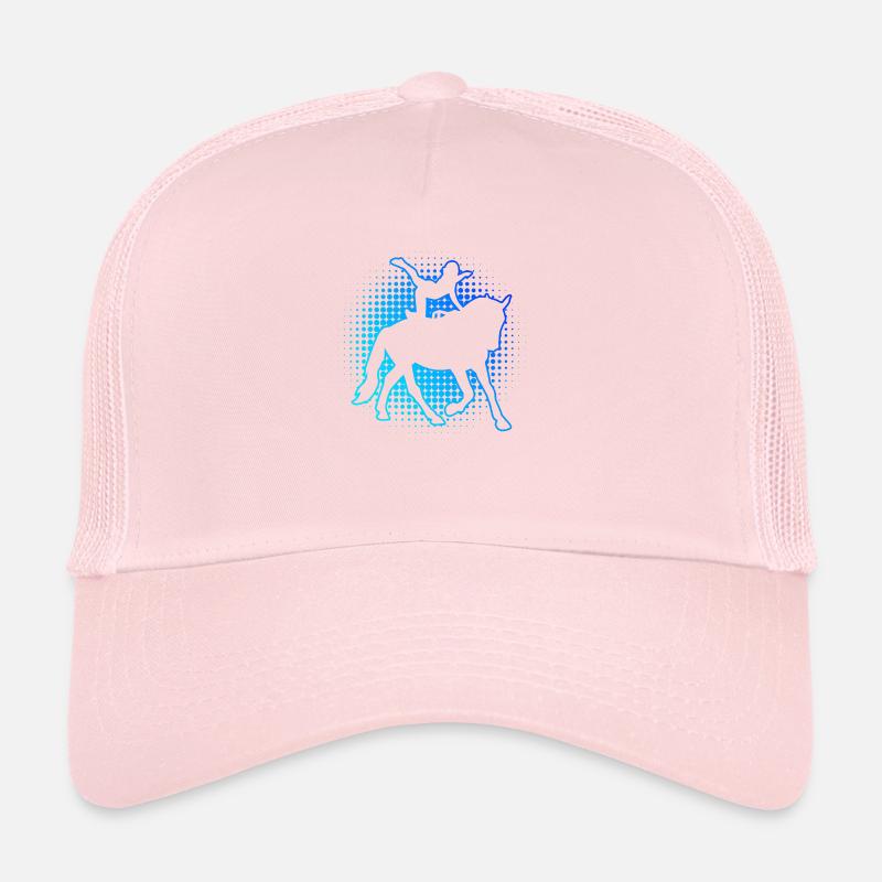 Contrôle du corps de performance du cheval pour hommes Casquette trucker 