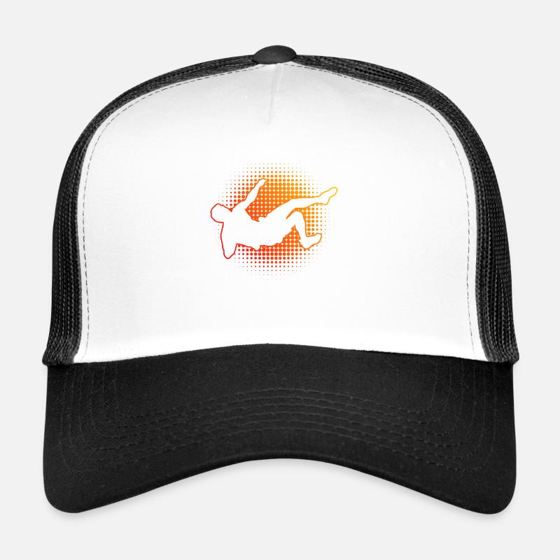 Women's Climbing Bouldering Bouldering Climbing - Trucker Cap - white/black
