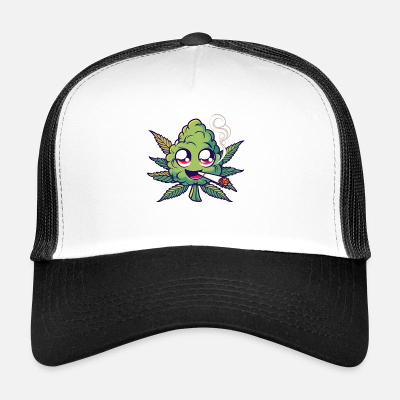 Smoking Bud Trucker Cap
