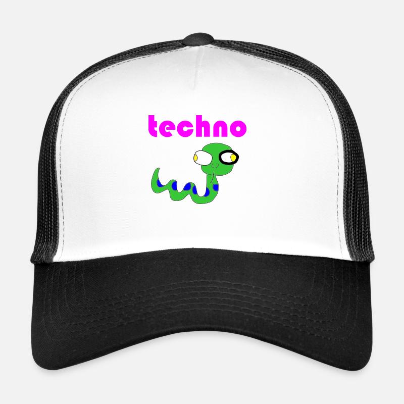 techno schlange Trucker Cap