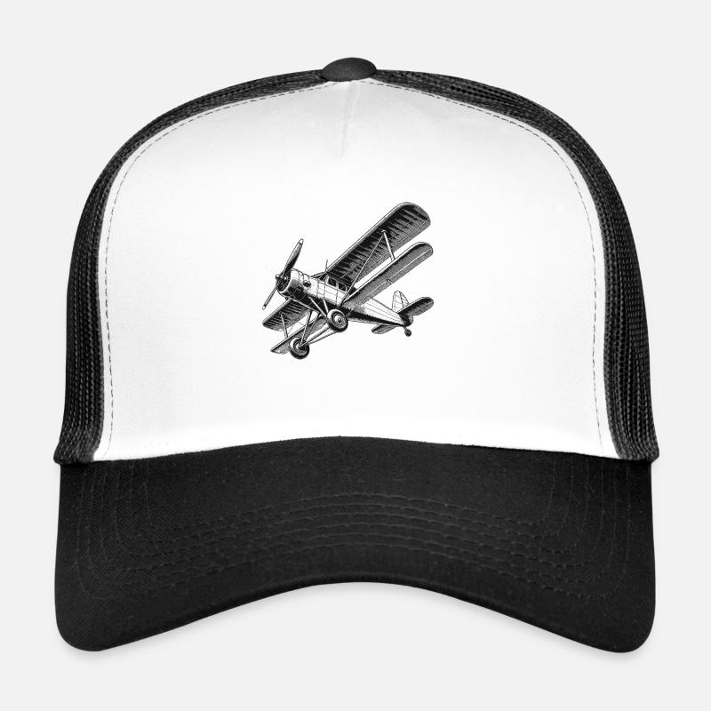 Biplane Trucker Cap