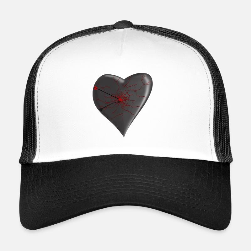 Heart Affected Trucker Cap