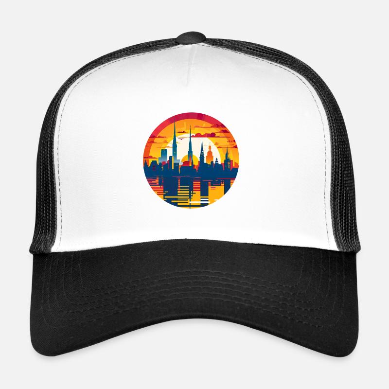 Düren Skyline Casquette trucker 