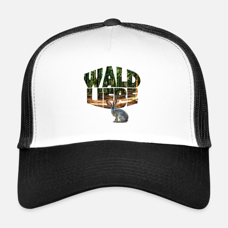 wald 13 mit hase Trucker Cap