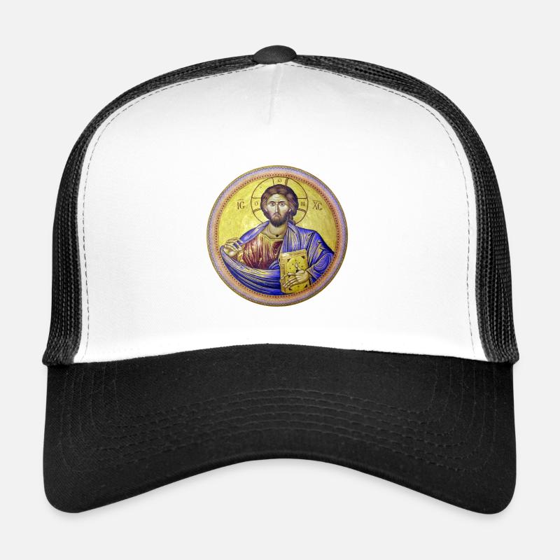 Icône d'icône chrétienne orthodoxe Casquette trucker 