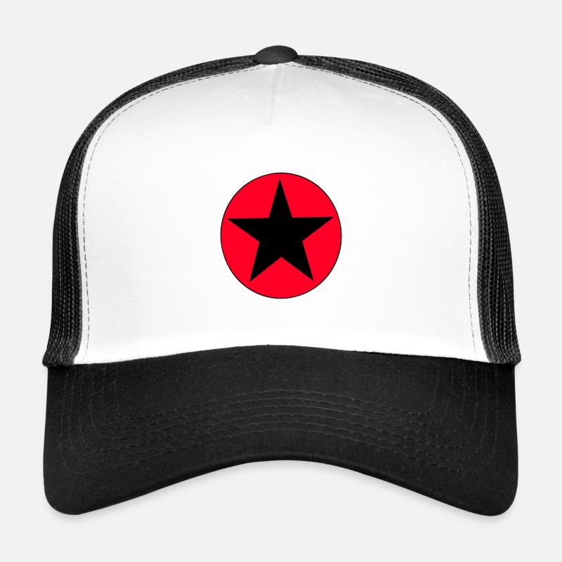 Étoile rouge Casquette trucker 