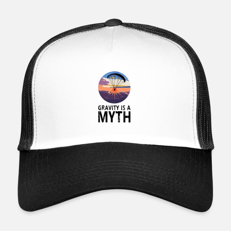 Gravity is a Myth - Gravitation ist ein Mythos Trucker Cap