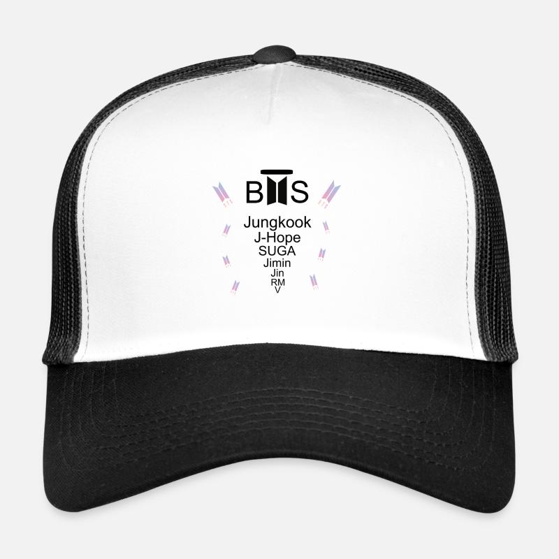 B [] s Armee Voreingenommenheit! - Trucker Cap - Weiß/Schwarz
