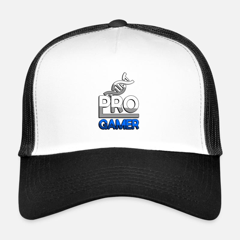 PRO GAMER (Bleu) + ADN - Jeux Casquette trucker 