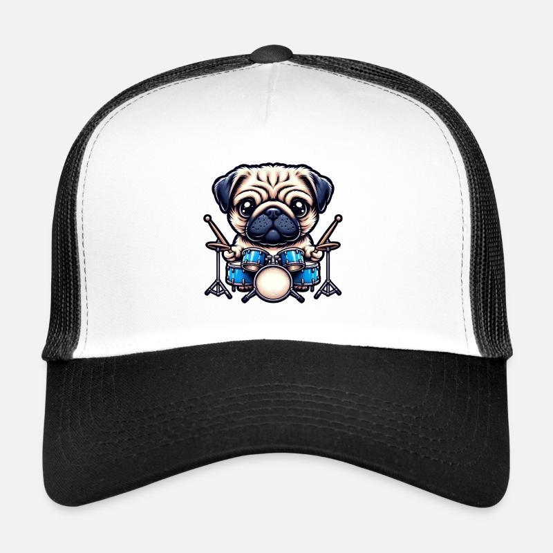 Conception cool de batteur Carlin Casquette trucker 