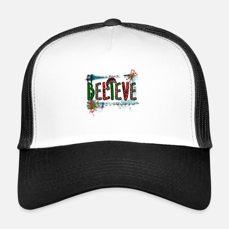 Glauben - Trucker Cap - Weiß/Schwarz