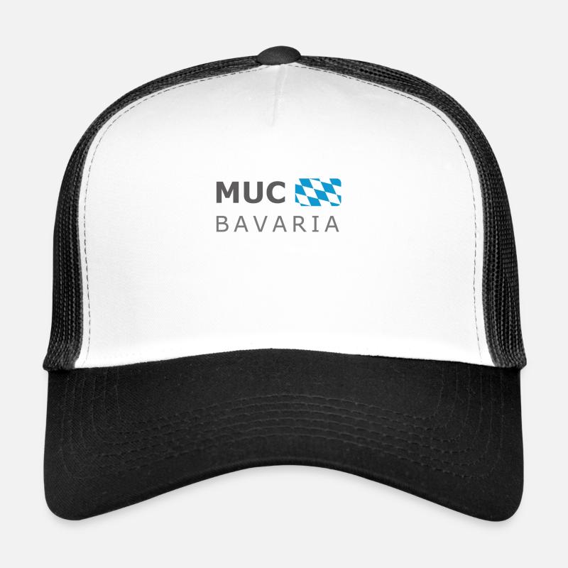 MUC BAVARIA dark-lettered Trucker Cap