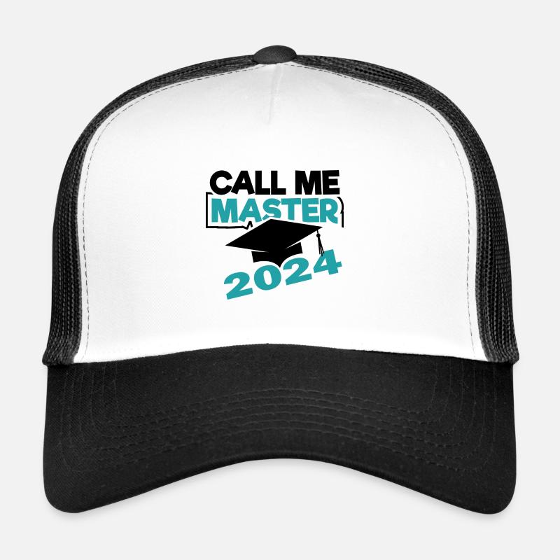 Master 2024 Master's Degree Graduation Graduate Trucker Cap