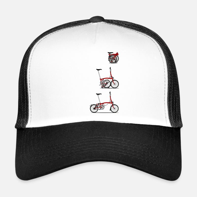 J'aime mon pliant Brompton vélo Casquette trucker 