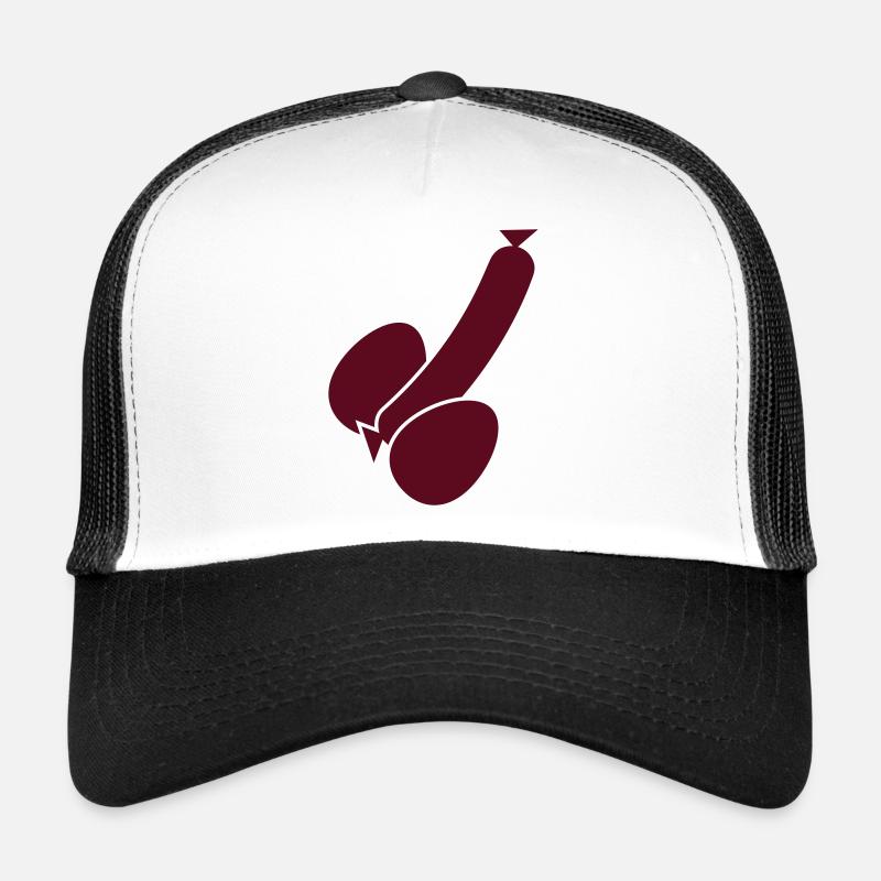 wurst_und_eier_1c Casquette trucker 