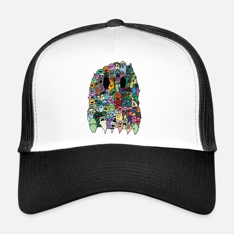Geist - Trucker Cap - Weiß/Schwarz