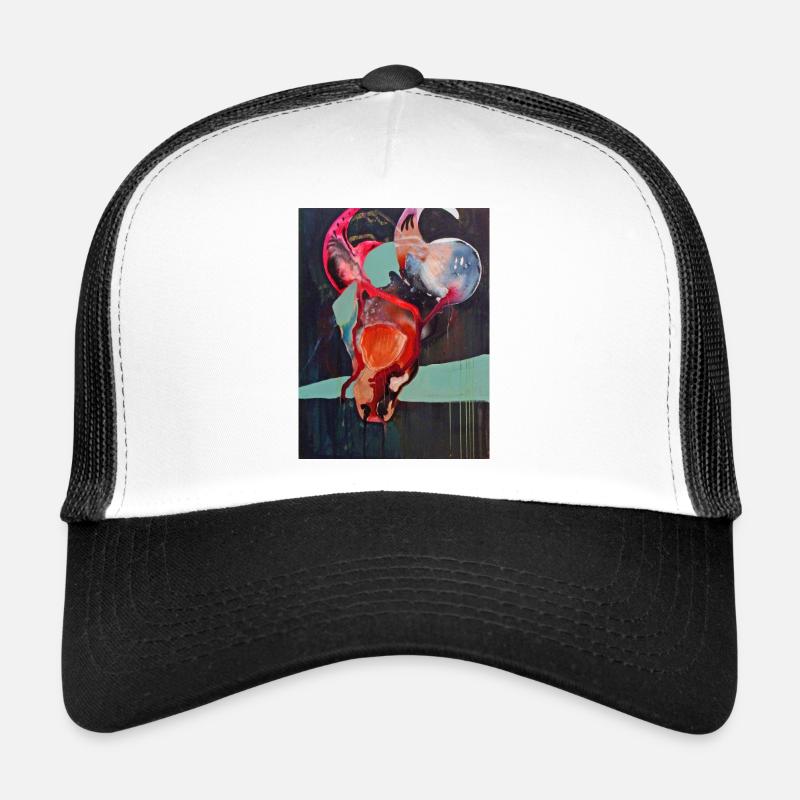 Bull Series - Trucker Cap - Weiß/Schwarz