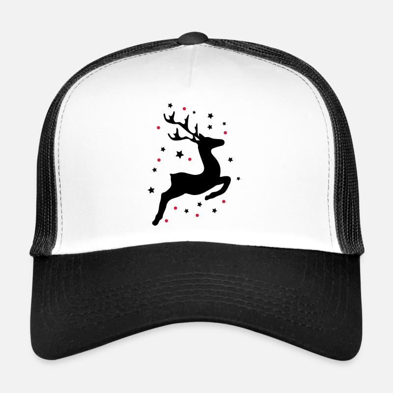 Un renne bondissant Casquette trucker 
