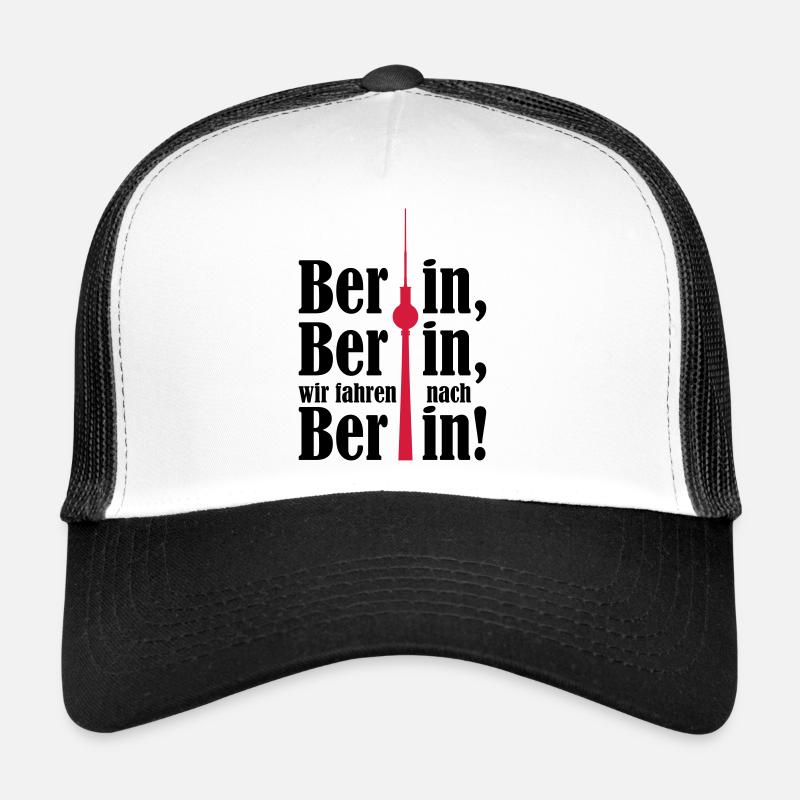 Berlin Berlin wir fahren nach Berlin 2c Trucker Cap