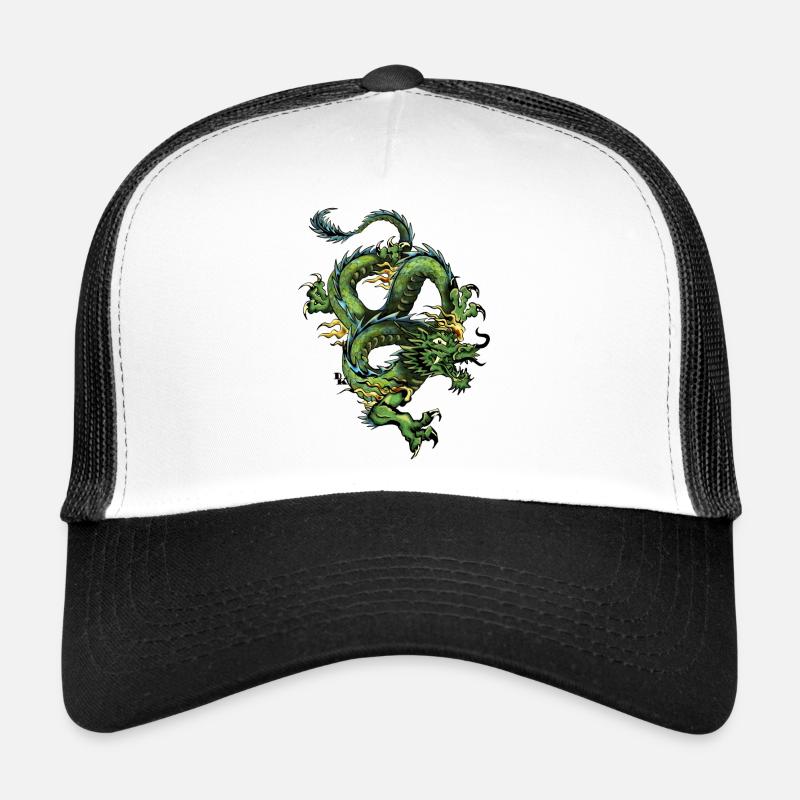 dragon chinois 202 Casquette trucker 