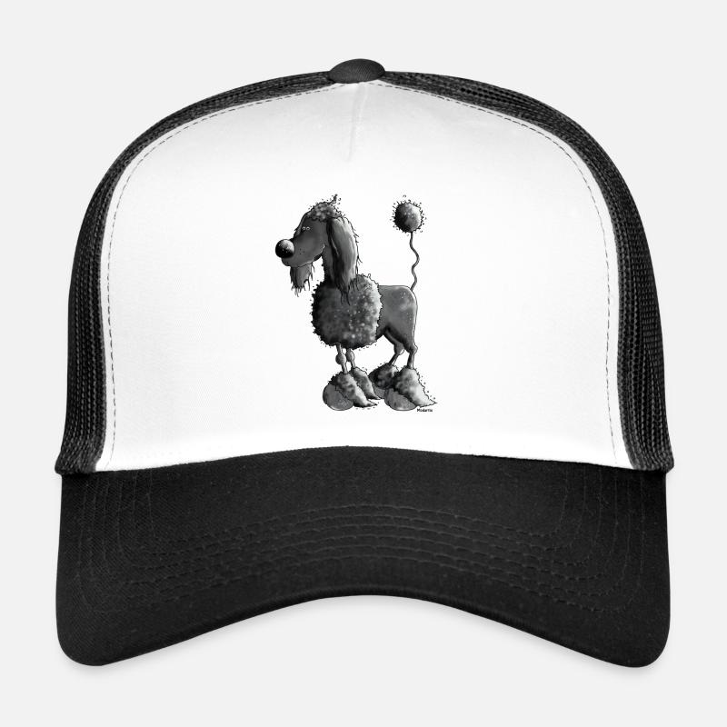 Drôle Caniche Noir - Chien - Chiens Casquette trucker 
