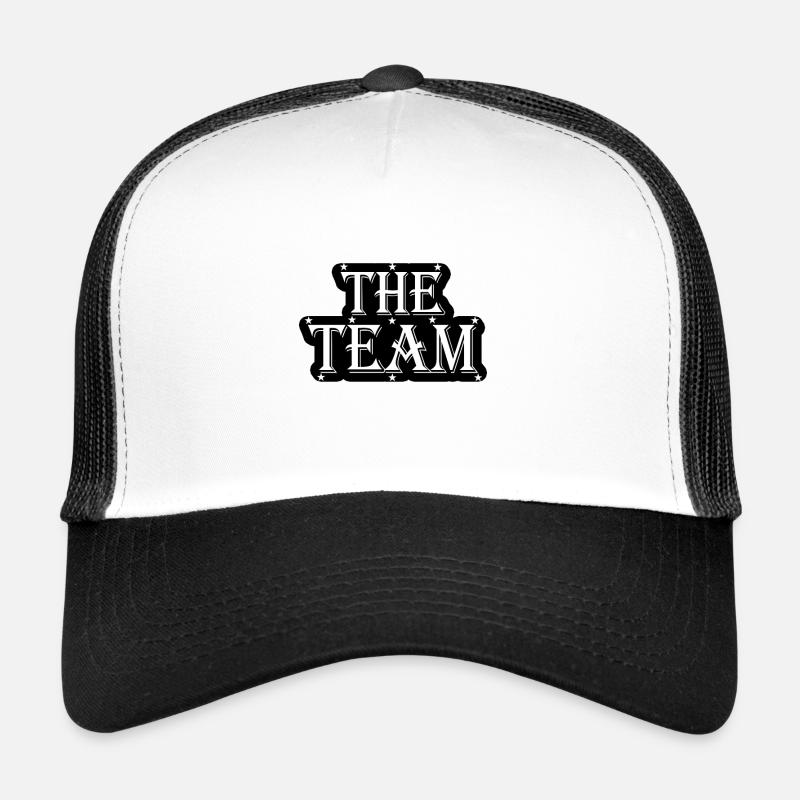 The Team - Trucker Cap - Weiß/Schwarz
