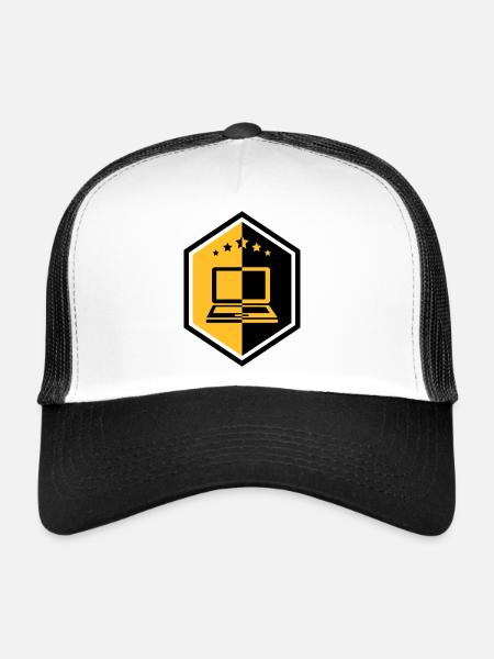 Computing / Informatik / Informatique - Trucker Cap - white/black - Front