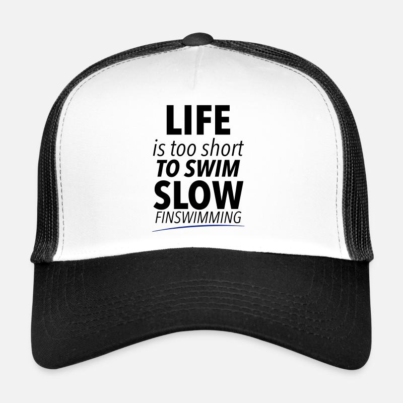 Fine swimming Trucker Cap