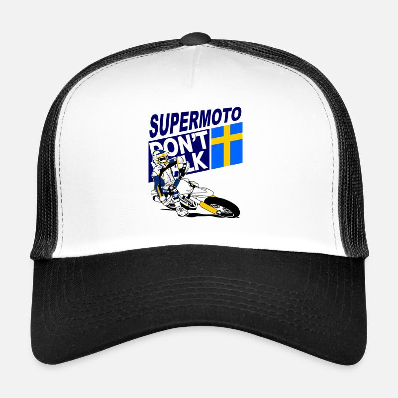 Supermoto Racing Trucker Cap