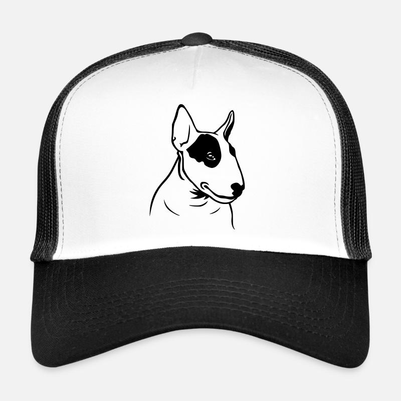 Profil de Bull Terrier (D) Casquette trucker 