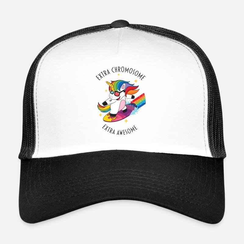 extra chromosomes extra awesome Trucker Cap
