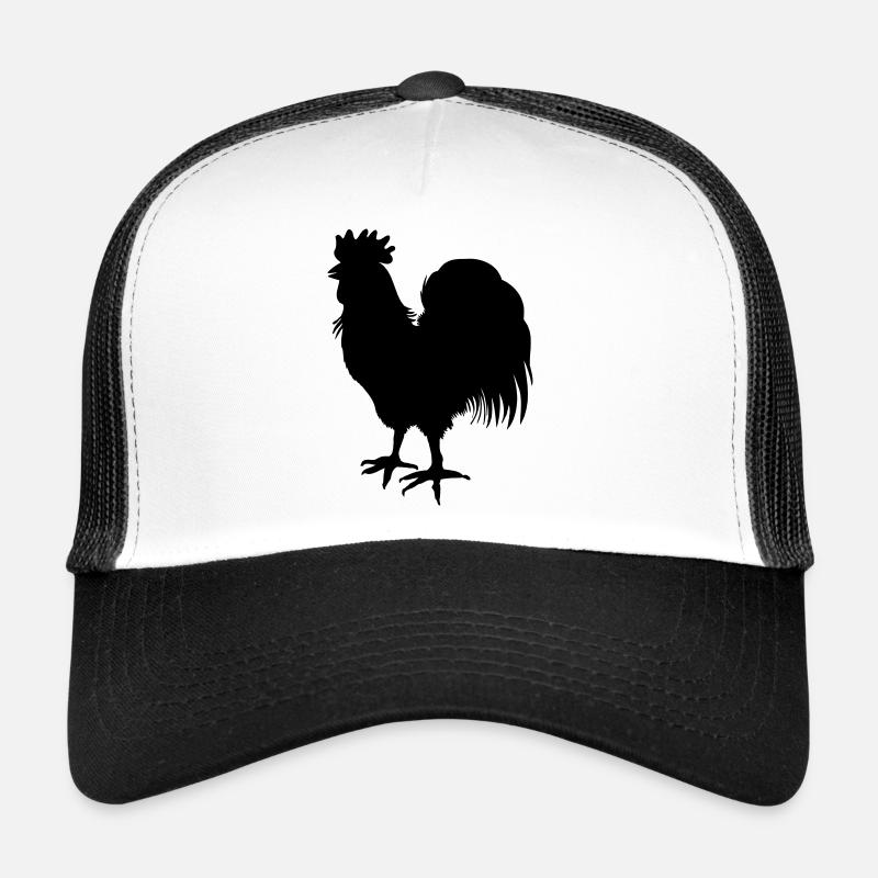 Rooster shadow image of roosters logo Trucker Cap