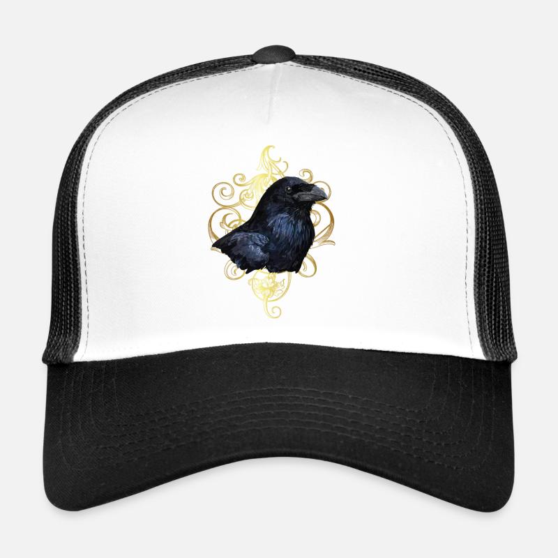 Corbeau Casquette trucker 