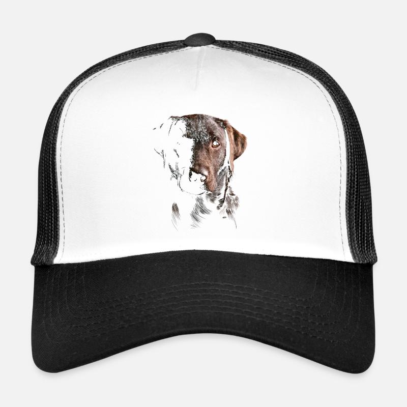 Labrador - Trucker Cap - Weiß/Schwarz