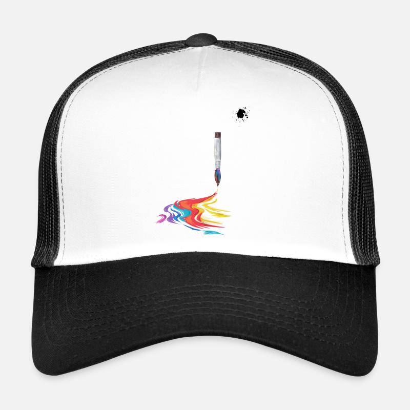 Pinsel mit Farbverlauf Trucker Cap