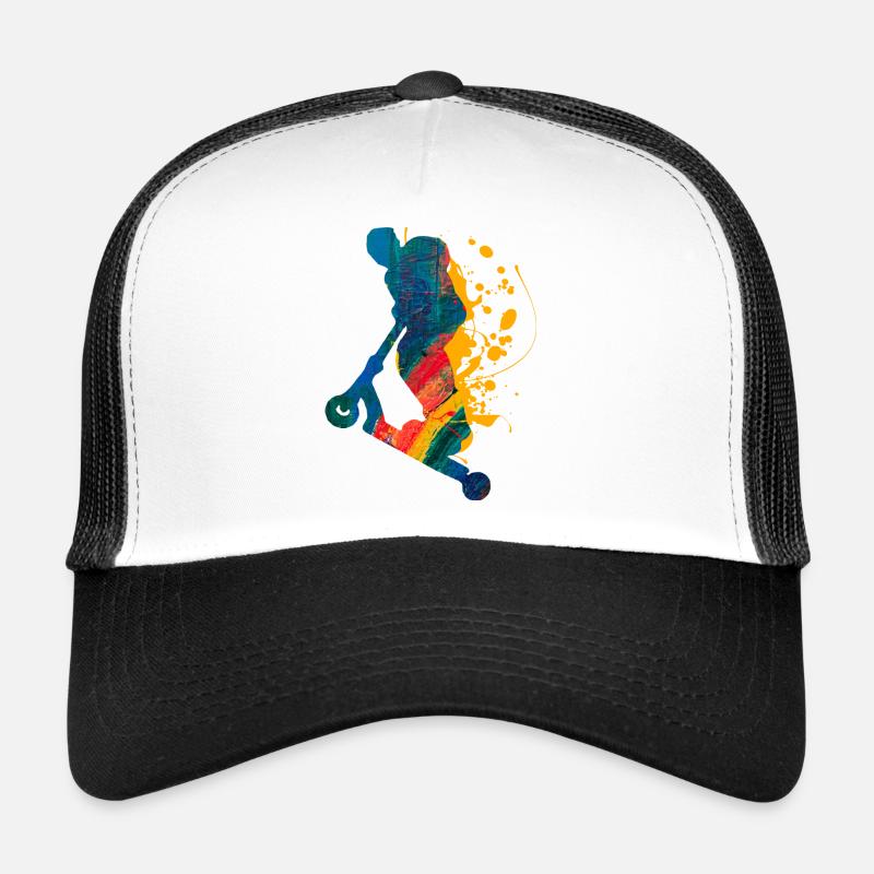 Roller - Trucker Cap - Weiß/Schwarz