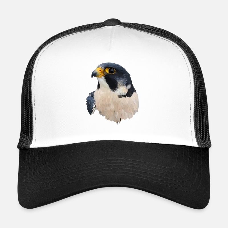 Wanderfalke - Trucker Cap - Weiß/Schwarz